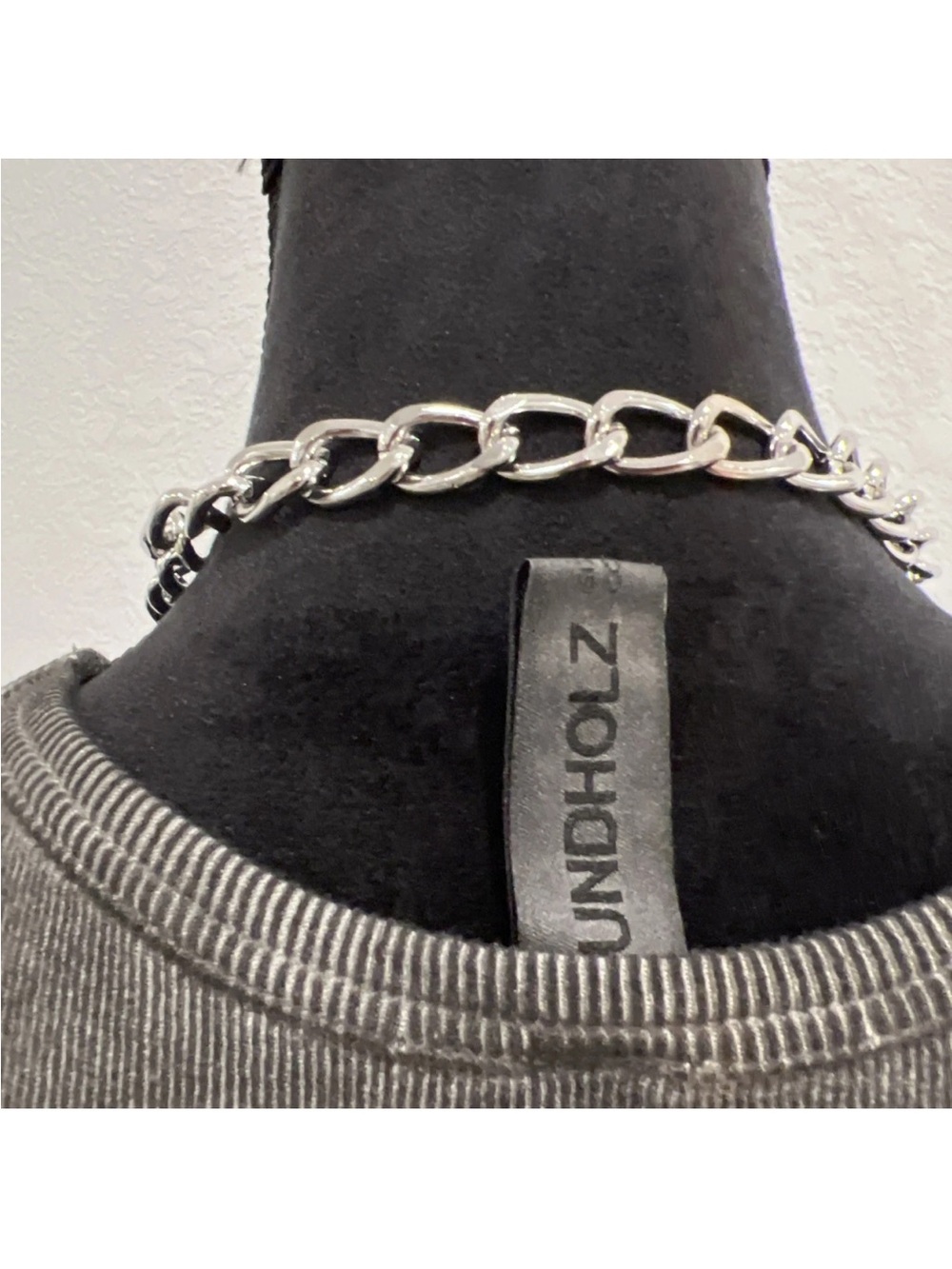 Rundholz Washed Charcoal Architectural Midi Dress M - Picture 6 of 16